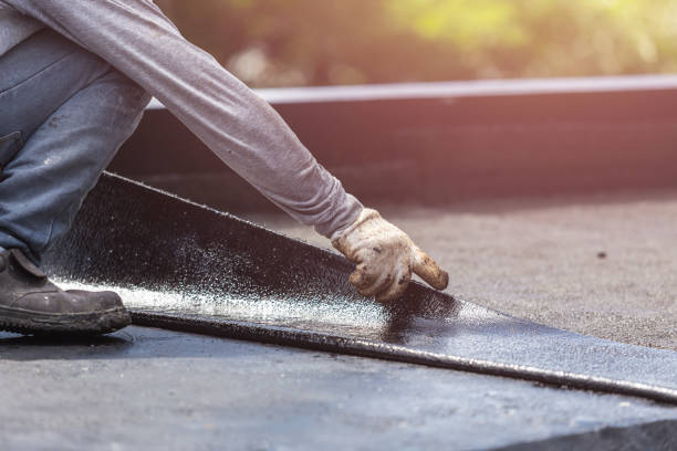 Professional Emergency Waterproofing technician working in Smithtown, NY